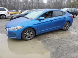 Salvage cars for sale at Waldorf, MD auction: 2018 Hyundai Elantra SEL