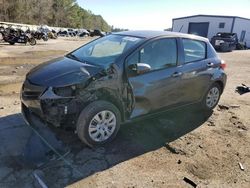 Toyota Yaris salvage cars for sale: 2012 Toyota Yaris