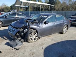 Salvage cars for sale from Copart Savannah, GA: 2010 Infiniti G37