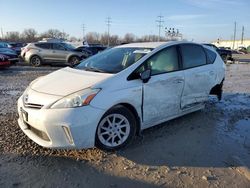 Salvage cars for sale from Copart Columbus, OH: 2012 Toyota Prius V