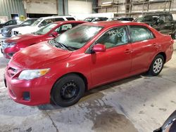 Salvage cars for sale from Copart Eldridge, IA: 2011 Toyota Corolla Base