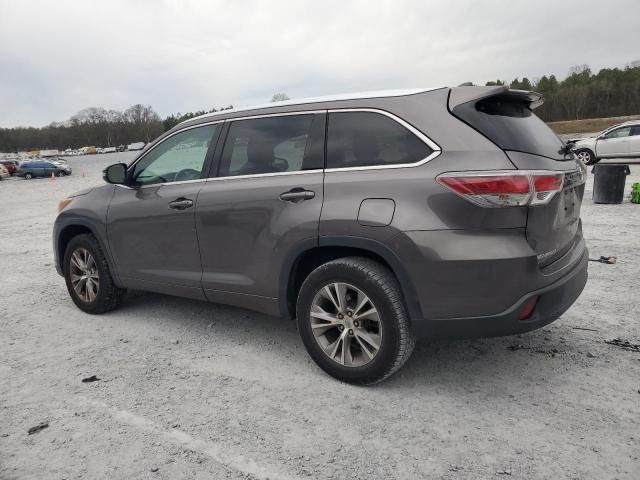 2015 Toyota Highlander XLE