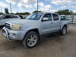 Salvage cars for sale at Miami, FL auction: 2007 Toyota Tacoma Double Cab Prerunner