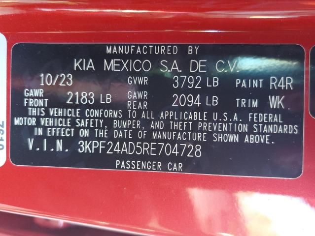 2024 KIA Forte LX