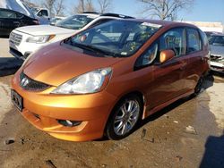 Salvage cars for sale at Bridgeton, MO auction: 2010 Honda FIT Sport