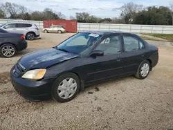 Salvage cars for sale at Theodore, AL auction: 2001 Honda Civic EX