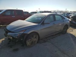 Hyundai salvage cars for sale: 2023 Hyundai Elantra Blue