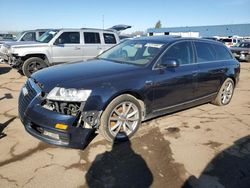 Salvage cars for sale at Woodhaven, MI auction: 2010 Audi A6 Prestige