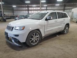 Jeep Grand Cherokee salvage cars for sale: 2015 Jeep Grand Cherokee Summit