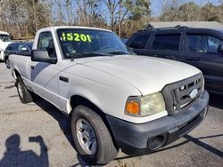 Salvage cars for sale from Copart Austell, GA: 2008 Ford Ranger