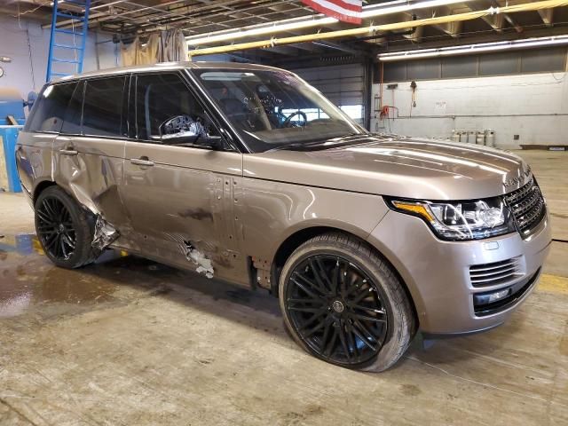 2016 Land Rover Range Rover HSE