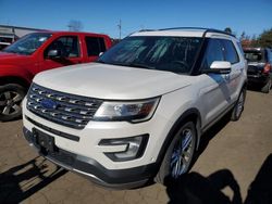 Vehiculos salvage en venta de Copart New Britain, CT: 2016 Ford Explorer Limited