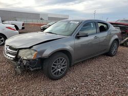 Salvage cars for sale at Phoenix, AZ auction: 2012 Dodge Avenger SE