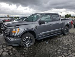 Salvage cars for sale at Colton, CA auction: 2021 Ford F150 Supercrew