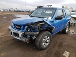 Isuzu Rodeo salvage cars for sale: 2002 Isuzu Rodeo Sport