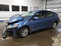 Honda Insight EX salvage cars for sale: 2010 Honda Insight EX