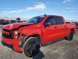 Salvage cars for sale from Copart North Las Vegas, NV: 2021 Chevrolet Silverado C1500 Custom