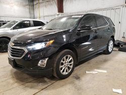 Salvage cars for sale at Milwaukee, WI auction: 2018 Chevrolet Equinox LT
