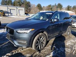 Salvage cars for sale at Mendon, MA auction: 2019 Volvo XC90 T5 Momentum