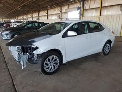 Toyota Corolla l Vehiculos salvage en venta: 2019 Toyota Corolla L