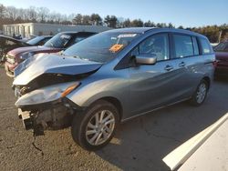 Salvage cars for sale at Exeter, RI auction: 2012 Mazda 5