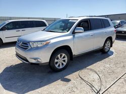 Toyota Highlander salvage cars for sale: 2012 Toyota Highlander Base