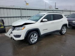 Jeep salvage cars for sale: 2019 Jeep Compass Latitude