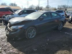 Toyota salvage cars for sale: 2017 Toyota Camry LE