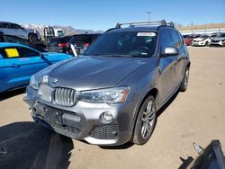 Salvage cars for sale from Copart Colorado Springs, CO: 2017 BMW X3 XDRIVE35I