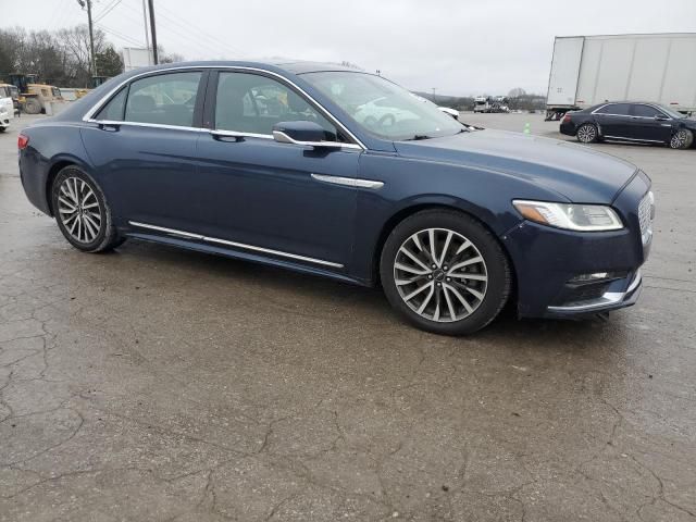 2017 Lincoln Continental Select