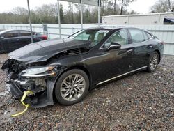 Salvage cars for sale at Augusta, GA auction: 2018 Lexus LS 500 Base