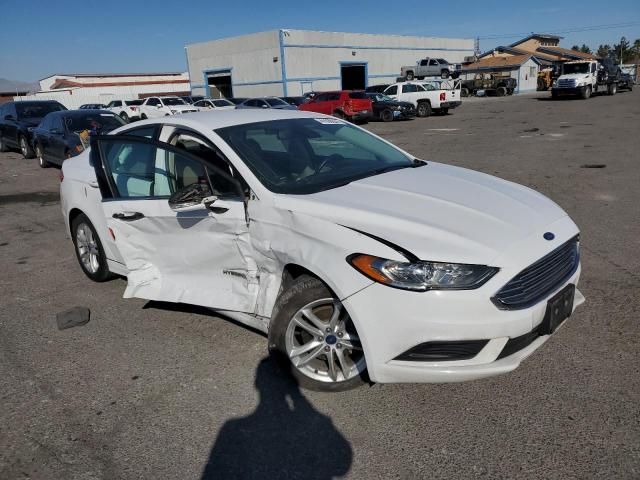 2018 Ford Fusion SE Hybrid