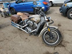 Salvage cars for sale from Copart Pennsburg, PA: 2017 Indian Motorcycle Co. Scout ABS