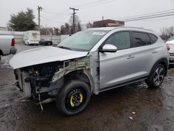 Salvage cars for sale at New Britain, CT auction: 2017 Hyundai Tucson Limited