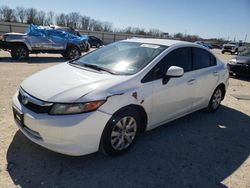 Flood-damaged cars for sale at auction: 2012 Honda Civic LX