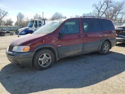 Salvage cars for sale from Copart Wichita, KS: 2005 Pontiac Montana Luxury