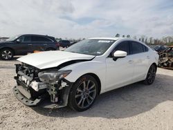 Mazda 6 Grand Touring salvage cars for sale: 2017 Mazda 6 Grand Touring