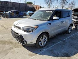 Salvage cars for sale from Copart Wilmington, CA: 2016 KIA Soul +
