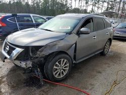 Salvage cars for sale at Harleyville, SC auction: 2015 Nissan Pathfinder S
