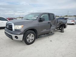 Salvage cars for sale from Copart Arcadia, FL: 2013 Toyota Tundra Double Cab SR5