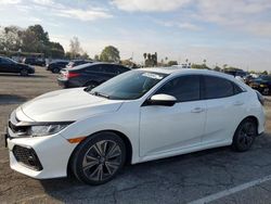 Honda Civic ex salvage cars for sale: 2018 Honda Civic EX