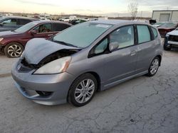 Honda salvage cars for sale: 2009 Honda FIT Sport