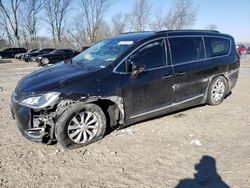 Salvage cars for sale at Cicero, IN auction: 2017 Chrysler Pacifica Touring L