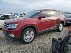 Volkswagen Atlas sel salvage cars for sale: 2019 Volkswagen Atlas SEL