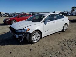 Salvage cars for sale at Martinez, CA auction: 2015 Ford Fusion SE Hybrid