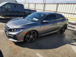 Salvage cars for sale from Copart Haslet, TX: 2021 Honda Civic Sport