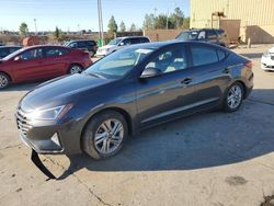 Salvage cars for sale at Gaston, SC auction: 2020 Hyundai Elantra SEL