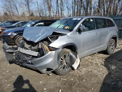 Salvage cars for sale at Candia, NH auction: 2016 Toyota Highlander XLE