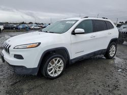 Salvage cars for sale at Eugene, OR auction: 2018 Jeep Cherokee Latitude Plus