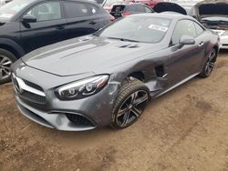 Salvage cars for sale at Elgin, IL auction: 2017 Mercedes-Benz SL 450